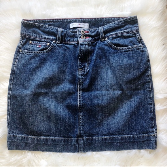 Tommy Hilfiger Dresses & Skirts - Tommy Hilfiger Classic Denim Pencil Skirt Size 8